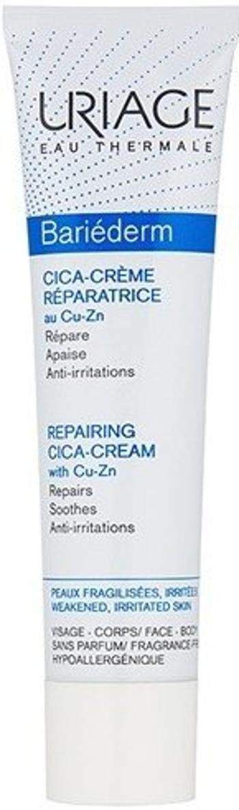 URIAGE Reparatívny krém s obsahom medi a zinku Bariéderm Cica (Repairing Cica-Cream With Cu-Zn) 100 ml