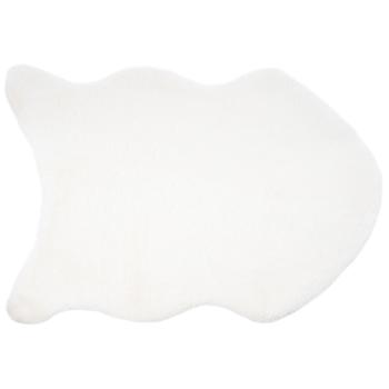 Celine műszőrme, fehér, 60 x 90 cm, fehér