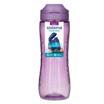 SISTEMA Hydrate Fľaša Active Flip Top so slamkou fialová 800 ml