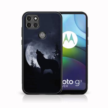 MY ART Silikónový kryt Motorola Moto G9 Power WOLF (247)