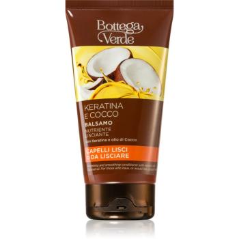 Bottega Verde Keratin & Coconut uhladzujúci vyživujúci kondicionér 150 ml