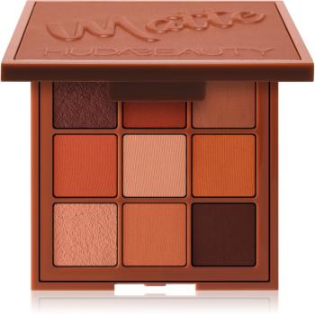 Huda Beauty Matte Obsession Eyeshadow Palette paletka očných tieňov odtieň Warm 7.03 g