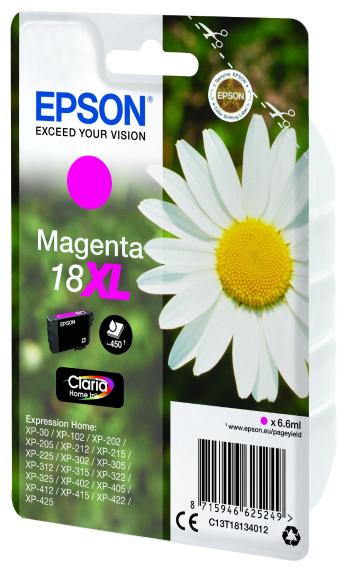 Epson 18XL C13T18134022 purpurová (magenta) originálna cartridge