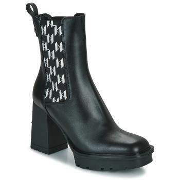 Karl Lagerfeld  VOYAGE VI Monogram Gore Boot  Čižmičky Čierna