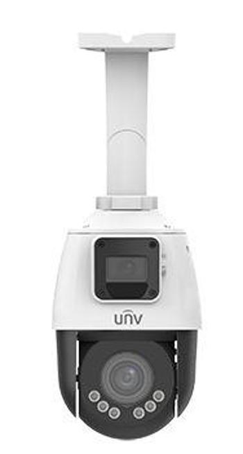 Uniview IPC9312LFW-AF28-2X4, 2x 2Mpix IP duálna PTZ kamera, Zoom 4x (106.6-30.6 °), IR 50m