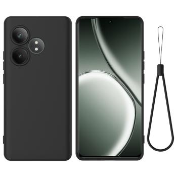 RUBBER Ochranný obal pre Realme GT 6 / Realme GT 6T čierny