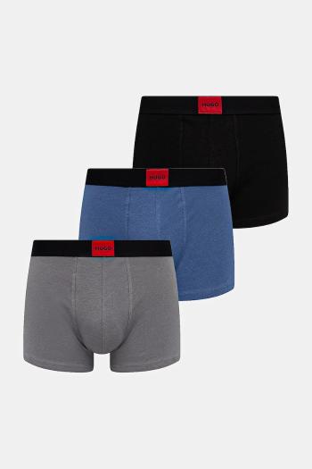 Boxerky HUGO 3-pak čierna farba, 50532797