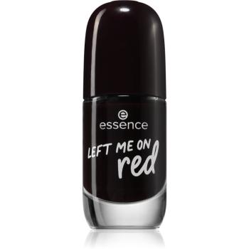 essence Gel Nail Colour lak na nechty odtieň 72 LEFT ME ON red 8 ml