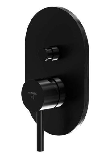 STEINBERG - 100 Batéria pod omietku pre 2 spotrebiče, matná čierna 100 2103 3 S