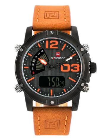 NAVIFORCE PÁNSKE HODINKY - CYKLÓNOVÉ (zn036d) + KRABIČKA