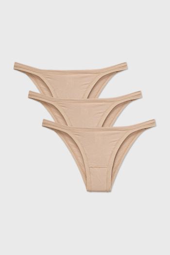 3PACK Klasické nohavičky Paola I