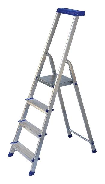 Munkalétra erősített 3 fokos alu (150 kg)