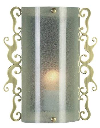 Stropné svietidlo so skleneným tienidlom 60W E27 Casablanca