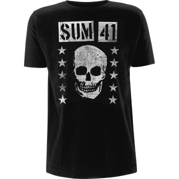 Sum 41 tričko Grinning Skull Čierna L