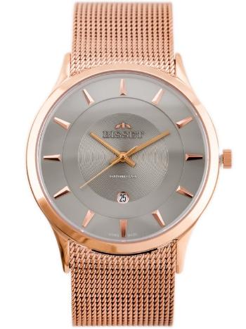 Pánske hodinky BISSET BSDE47 (zb051e) rose gold/gray