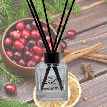 Illatpálca SMELL OF LIFE diffúzor Cinnamon Cranberry & Orange 100 ml