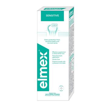 ELMEX Ústna voda SENSITIVE PLUS 400 ml