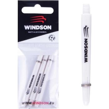 Windson NYLON SHAFT MEDIUM 3 KS Nejlon darts szár készlet, átlátszó, méret