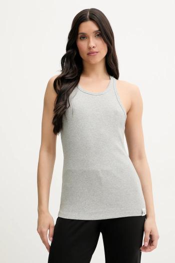 Top Calvin Klein Underwear šedá farba, LV00QS7492