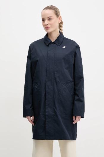 Bunda parka K-Way tmavomodrá farba, prechodná, K61381W