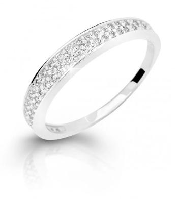 Cutie Diamonds Krásny prsteň z bieleho zlata s diamantmi DZ6810-2649-10-X-2 54 mm