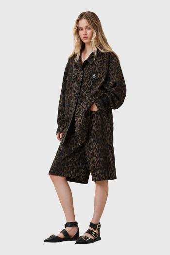 Šortky AllSaints LOUIE viac farieb, vzorované, vysoký pás, W087EC
