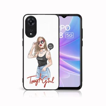 MY ART Ochranný kryt pre Oppo A78 5G TOUGH GIRL (131)