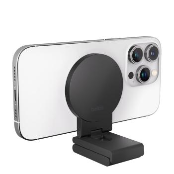 Belkin BOOST CHARGE™ MagSafe Magnetický držiak pre iPhone na monitory a TV, čierny