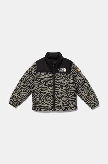 Detská páperová bunda The North Face TEEN 1996 RETRO NUPTSE JACKET béžová farba, NF0A8A4C4IY1