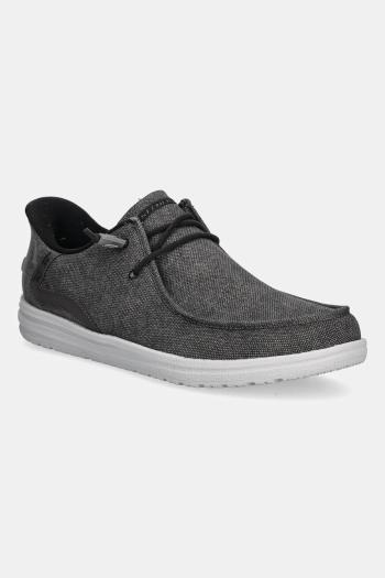 Mokasíny Skechers MELSON šedá farba, 210959