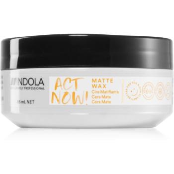 Indola Act Now! Matte Wax matujúci vosk na vlasy 85 ml