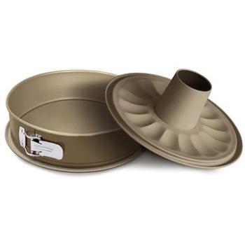 Guardini GOLD ELEGANCE, Tortová forma so širokým dnom + bábovkové dno, priemer 26 cm, v. 7,7 (70026GEGNAM)