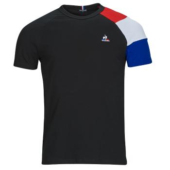 Le Coq Sportif  BAT TEE SS N°1  Tričká s krátkym rukávom Čierna