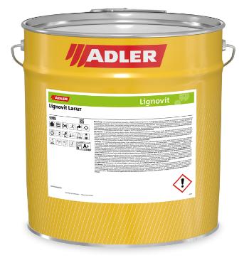 ADLER LIGNOVIT LASUR - Vodou riediteľná tenkovrstvá lazúra na drevo farblos (bezfarebná), 4 L