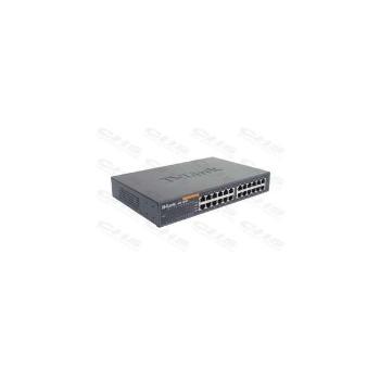D-Link DES-1024D/E Switch 24x100Mbps Fémházas Asztali Rackes, DES...