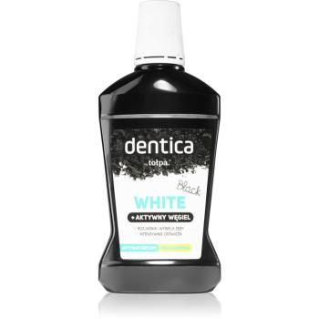 Tołpa Dentica Black White bieliaca ústna voda s aktívnym uhlím 500 ml