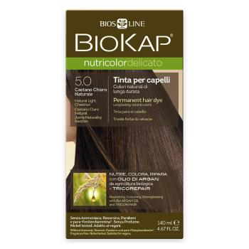 BIOKAP Farba na vlasy 5.0 Gaštan prírodná svetlá 140 ml