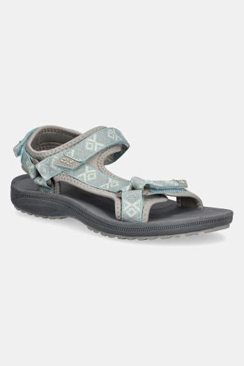 Sandále Jack Wolfskin Wave Breaker dámske, čierna farba