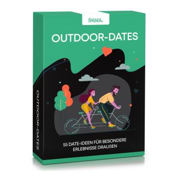 Spielehelden Outdoor Dates Kartová hra pre páry 55 nápadov na milostné rande  Svadobný darček