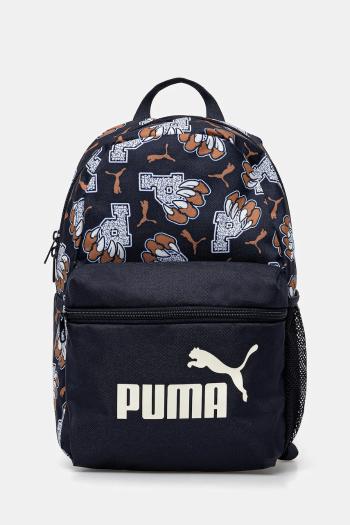 Detský ruksak Puma PUMA PHASE AOP Small Backpack tmavomodrá farba, malý, vzorovaná, 091324