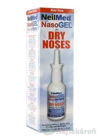 NeilMed NasoGEL for DRY NOSES sprej, zvlhčenie nosa, 30 ml