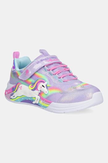 Tenisky Skechers UNICORN CHASER fialová farba, 302298L