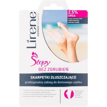 Lirene Foot Care exfoliačné ponožky pre zjemnenie a hydratáciu pokožky nôh (2,5% Urea) 1 ks