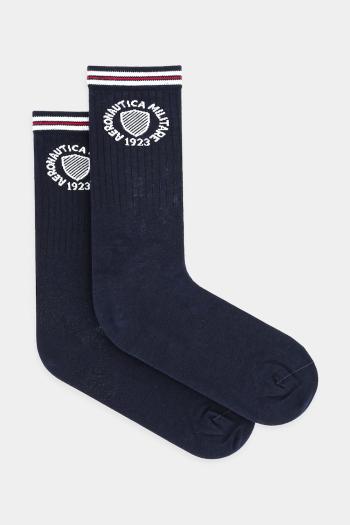 Ponožky Aeronautica Militare pánske, tmavomodrá farba, CZ015DL561