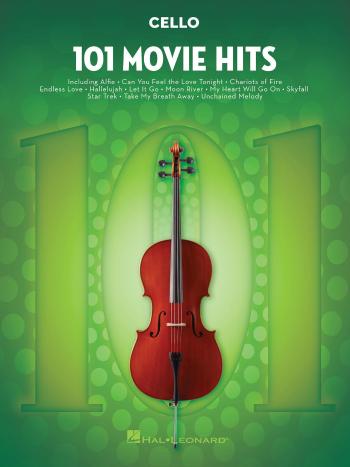 Hal Leonard 101 Movie Hits for Cello Noty
