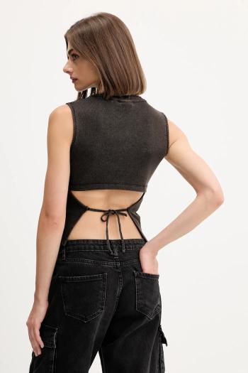 Top Guess Originals hnedá farba, W5YP44 KCTT1