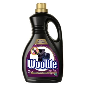 WOOLITE Darks, Denim, Black Tekutý prací prípravok 45 pracích dávok 2,7 l