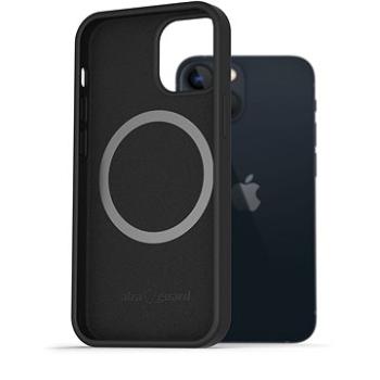 AlzaGuard Magnetic Silicone Case pre iPhone 13 čierny (AGD-PCMS0005B)