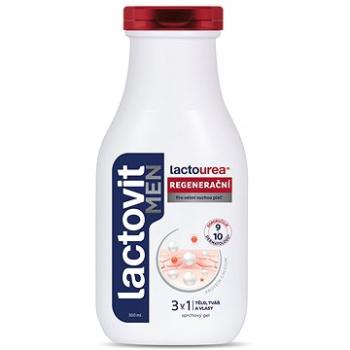 LACTOVIT Men Lactourea1° Regeneračný 3 v 1 sprchovací gél 300 ml (8411135005297)