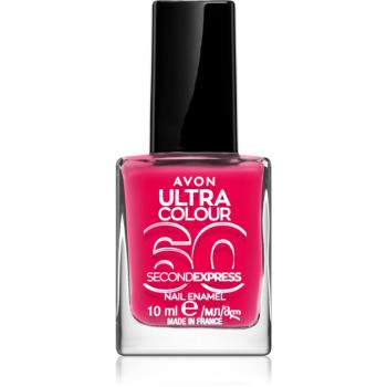 Avon Ultra Colour 60 Second Express rýchloschnúci lak na nechty odtieň Fun N Fuchsia 10 ml